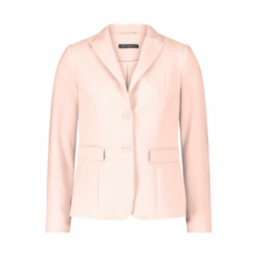 Betty Barclay Korte Blazer Jas 1 1 Arm Pink Dames
