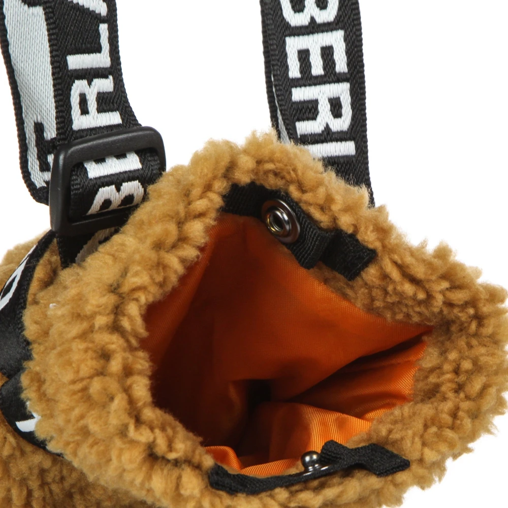 Timberland Fleece Crossbody Tas Mannen Brown Heren