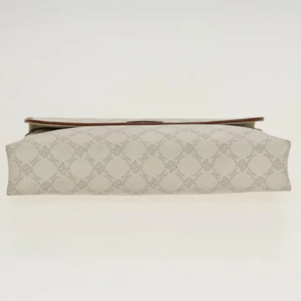 Bally Pre-owned Leather clutches White Dames