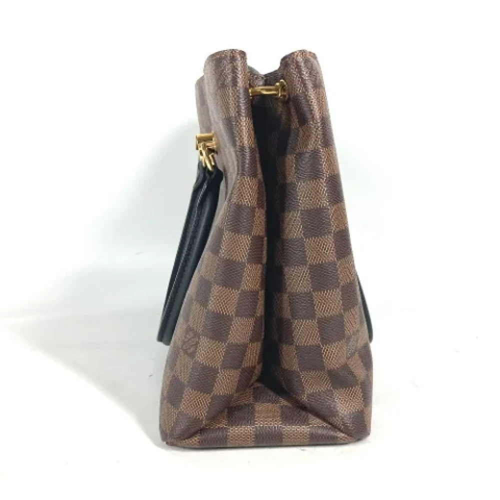 Louis Vuitton Vintage Pre-owned Cotton louis-vuitton-bags Brown Dames