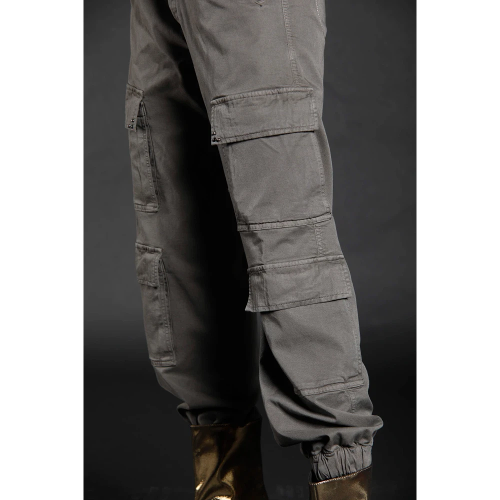 Mason's Curvy Fit Cargo Broek Groen Green Dames