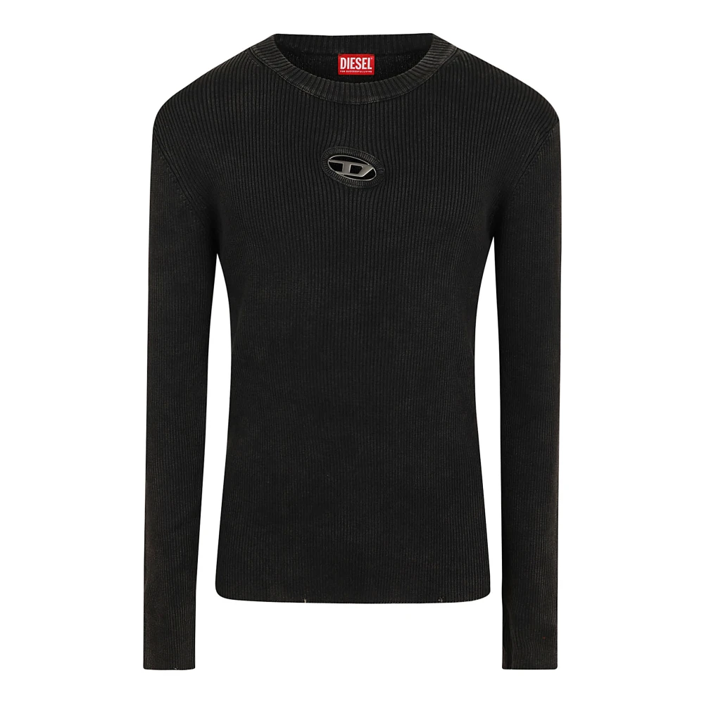 Diesel Stijlvolle Gebreide Kleding Black Heren