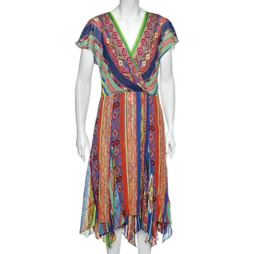 Ralph Lauren Pre-owned Silk dresses Multicolor Dames