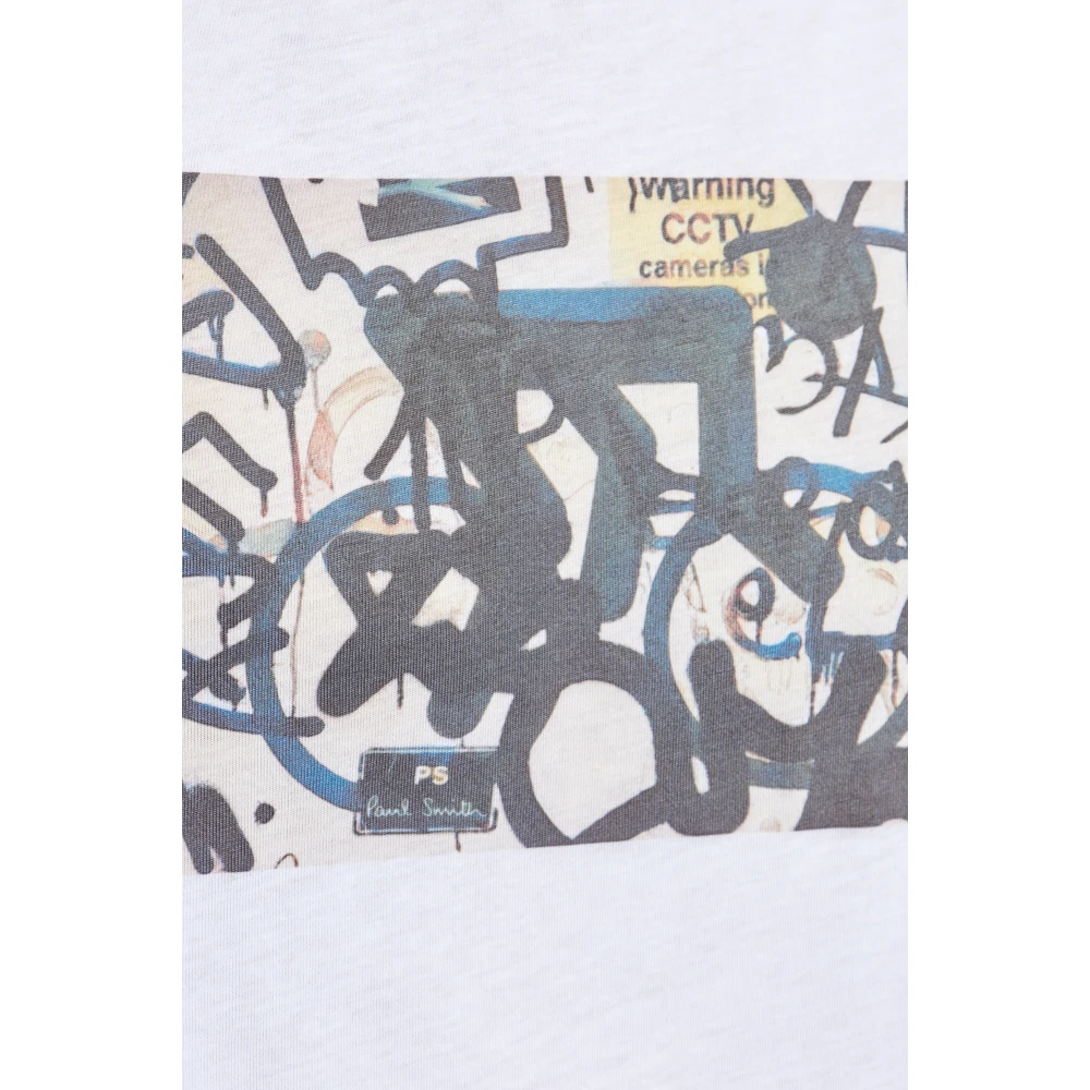 PS By Paul Smith T-shirt met print White Heren