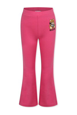 fuchsia-flared-leggings-with-teddy-bear