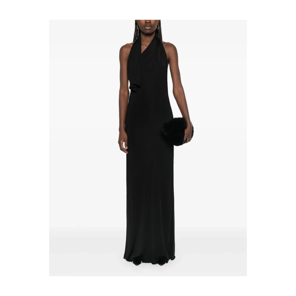 Khaite Elegante Rozen Jurk Black Dames