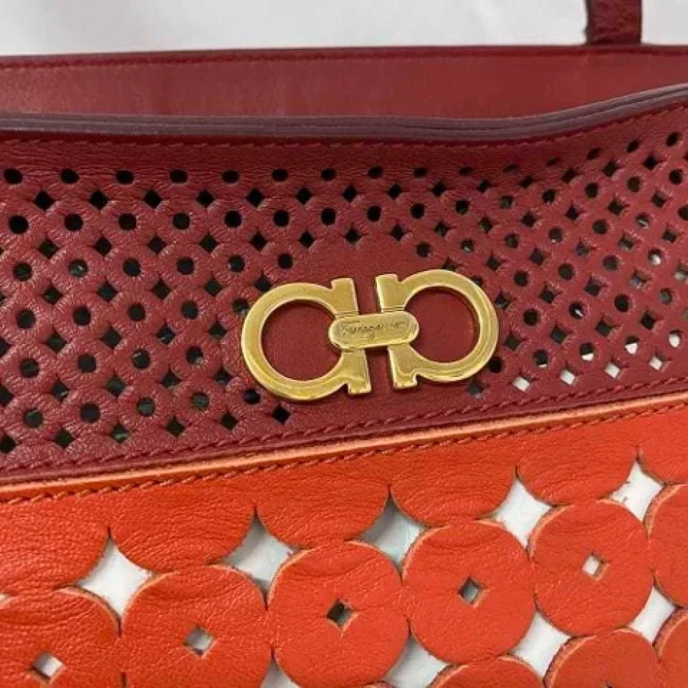 Salvatore Ferragamo Pre-owned Leather totes Multicolor Dames