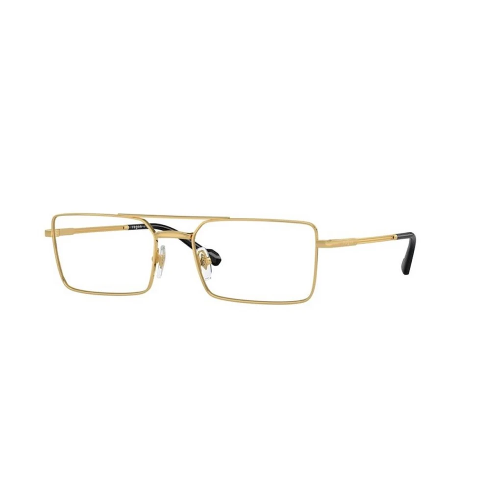 Vogue Gouden Montuur Zonnebril Yellow Unisex