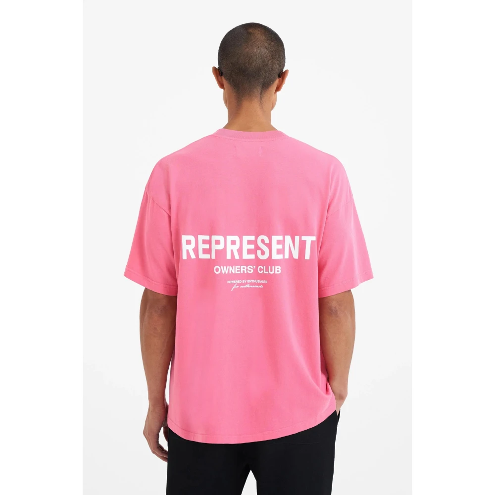 Represent shirts polos Owners Club T shirt Ocm409 144 Pink Heren