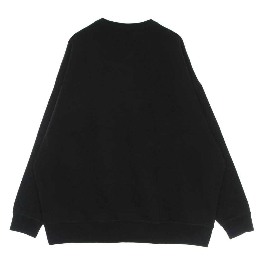 Nike Essentials Crewneck Sweatshirt Fleece Zwart Wit Black Dames