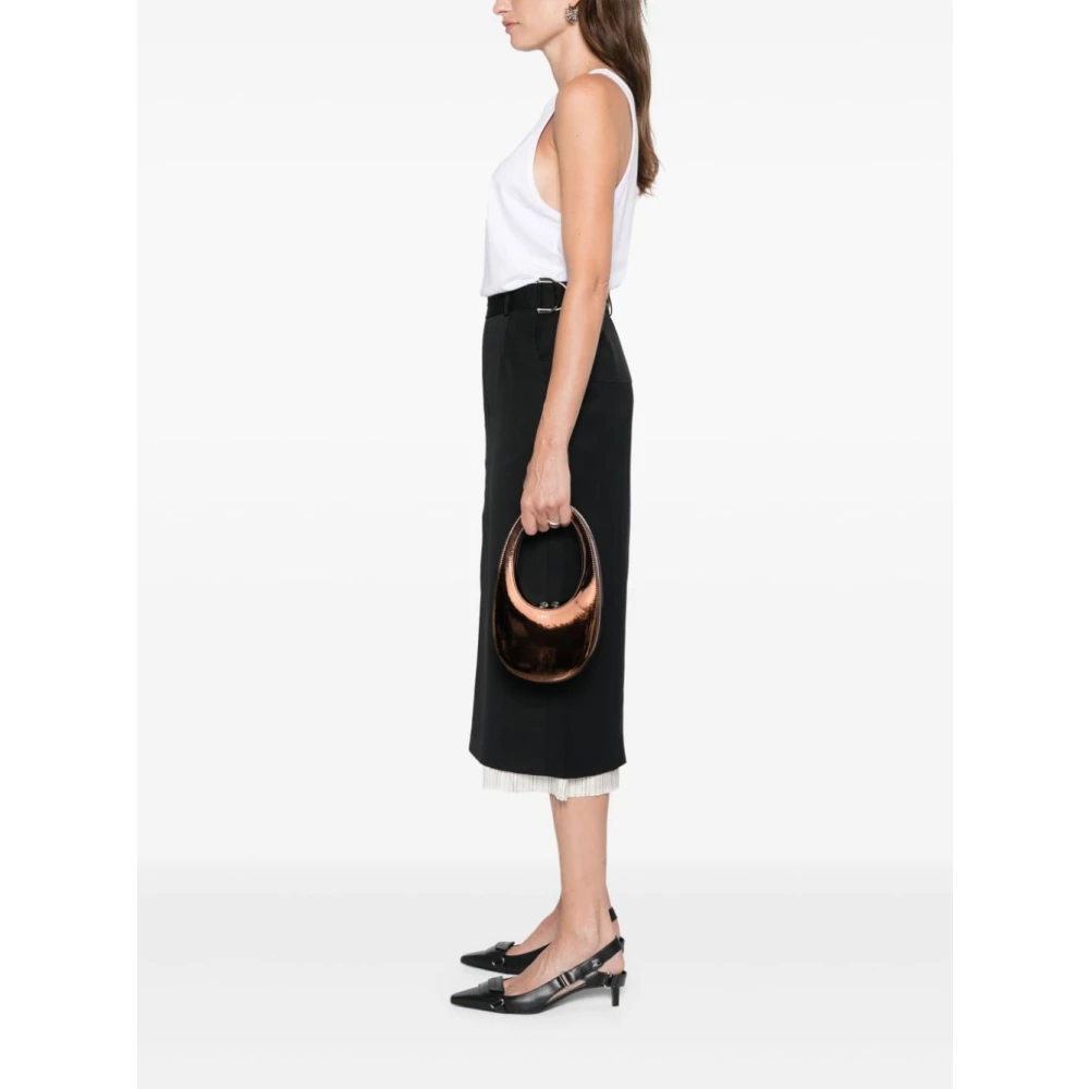 Coperni Bronzen Spiegel Handtas Brown Dames