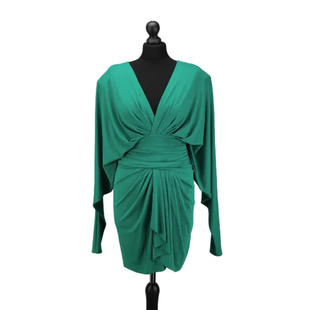 Alexandre Vauthier Pre-owned Fabric dresses Green Dames