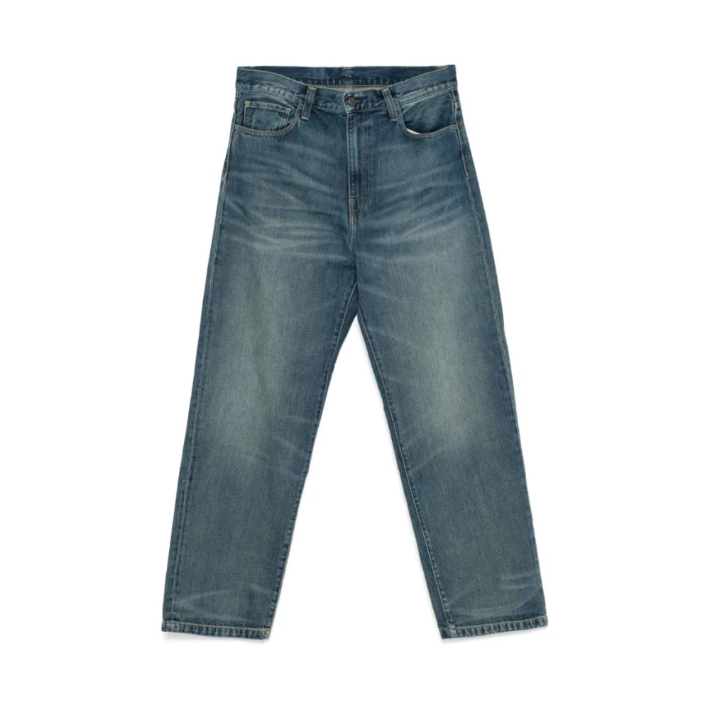 Carhartt WIP Klassieke Denim Jeans voor dagelijks gebruik Blue Heren