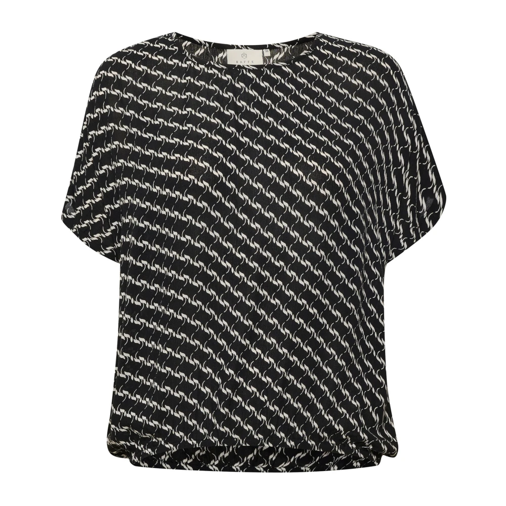 Kaffe Amber Blouse met Grafische Print Multicolor Dames