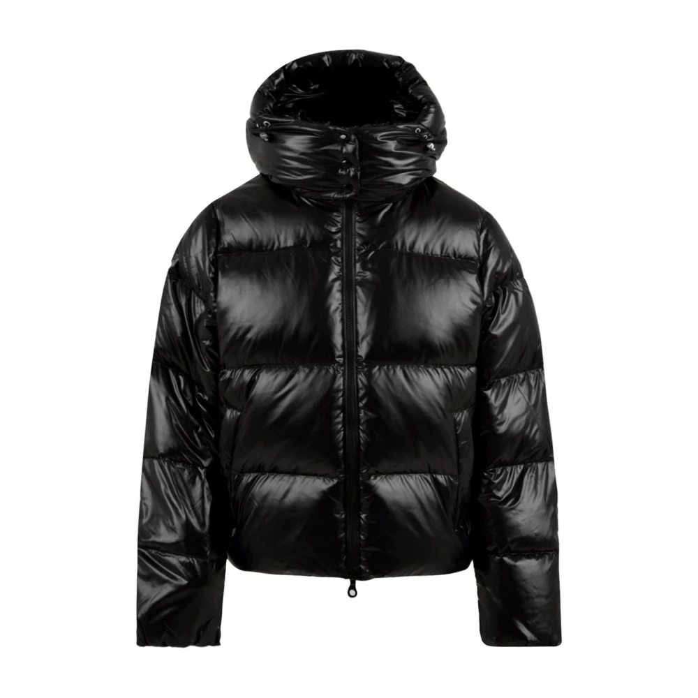 Duvetica Zwarte Donsjas Extra Slim Fit Black Dames