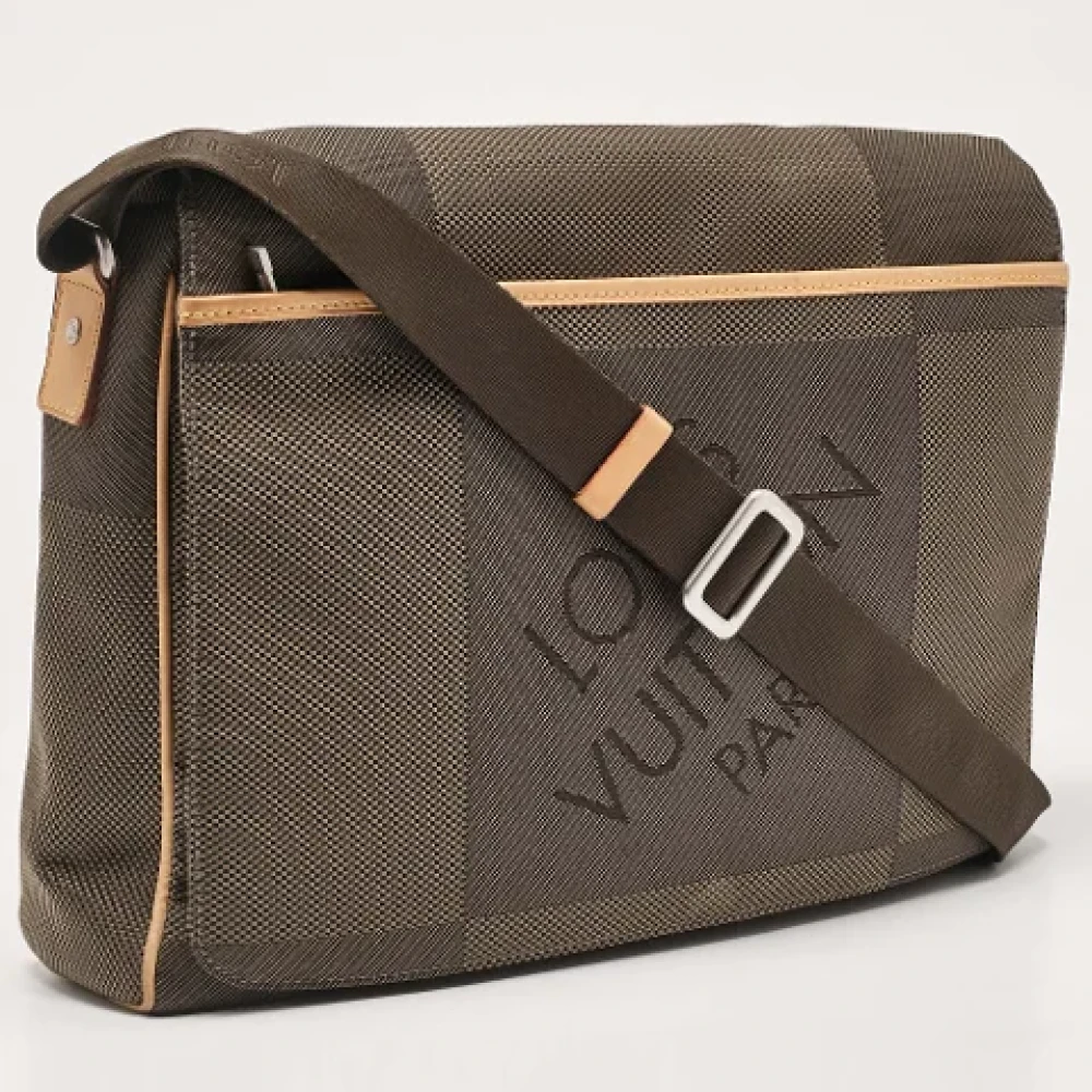 Louis Vuitton Vintage Pre-owned Canvas shoulder-bags Brown Dames