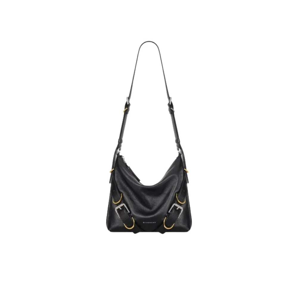 Givenchy Svart läder crossbody väska Black, Dam