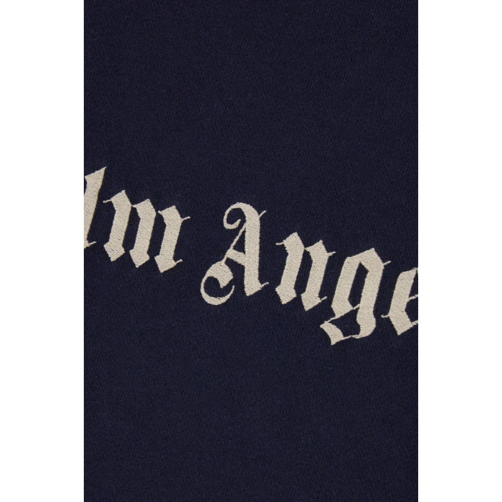 Palm Angels Stijlvolle Hoodies voor een Trendy Look Blue Heren