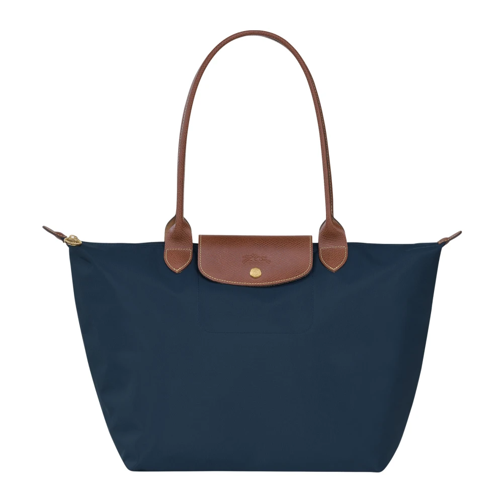 Longchamp Blue Le Pliage Original L Tote - Female - Shopping Bags - One Size - Bags