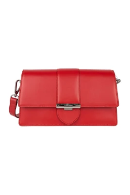 Klaff Crossbody Väska med Metallspänne