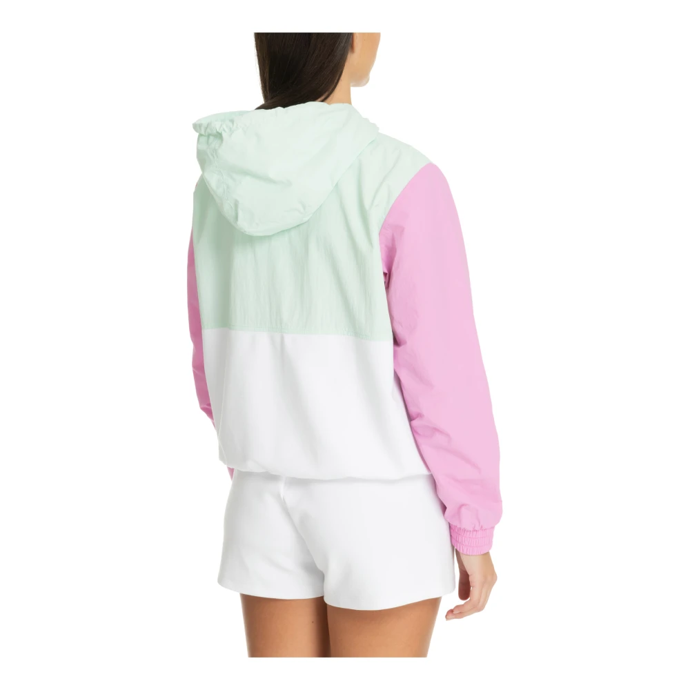 Emporio Armani EA7 Multicolor Licht Jack met Logo Details Multicolor Dames