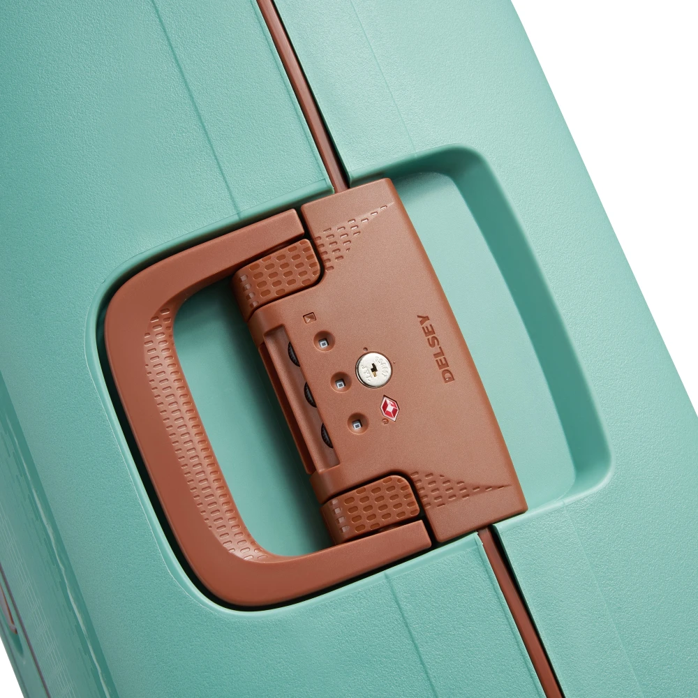 Delsey Almond Spinner Koffer met TSA-slot Green Unisex