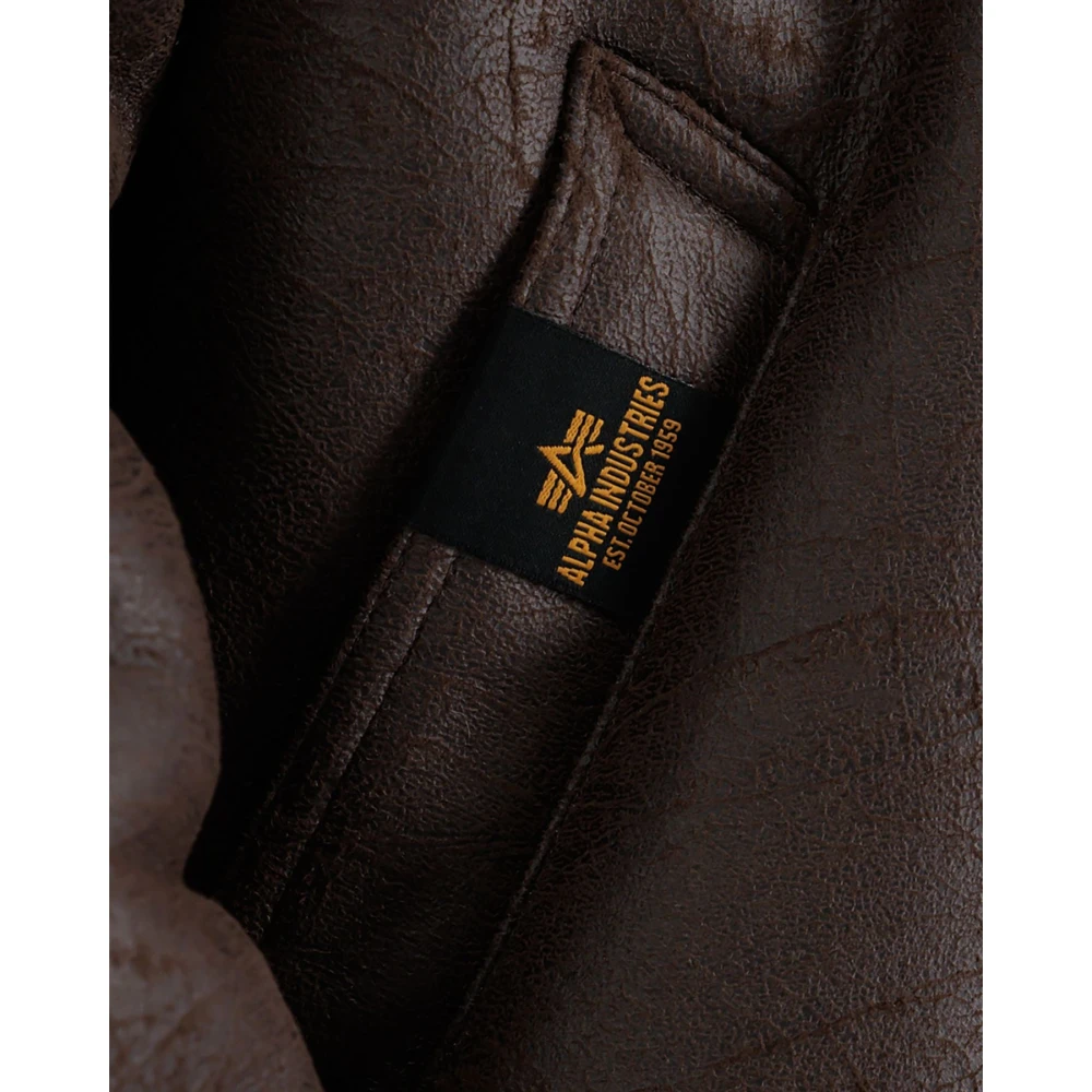 alpha industries Vintage Brown Flight Jacket Montone B3 Brown Heren