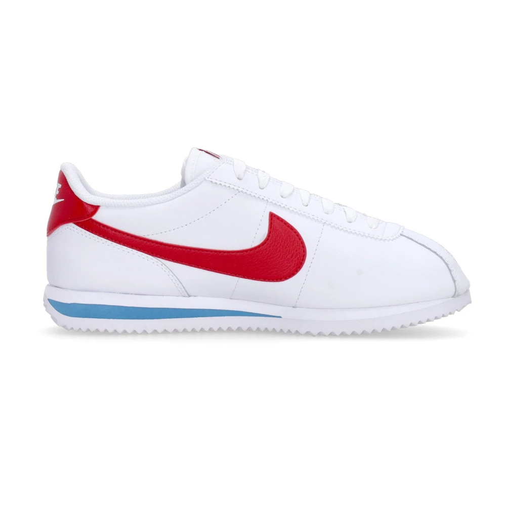 Nike Men's White Skateboarding, 6 Uk, Low Cut Trainers /Red/Blue