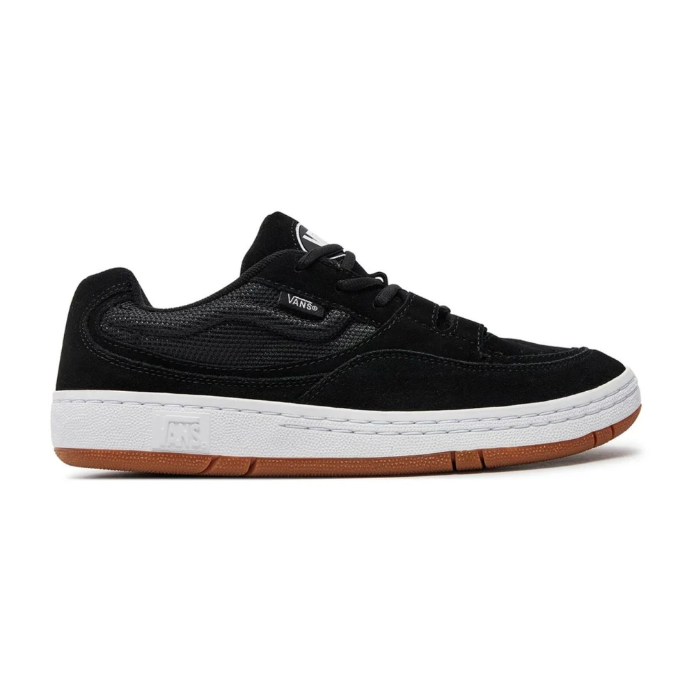 Vans Klassieke Leren Sneakers Heren Schoenen Zwart