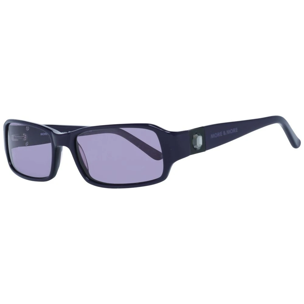 More & More Women's Purple Plastic Sunglasses Rectangular Style