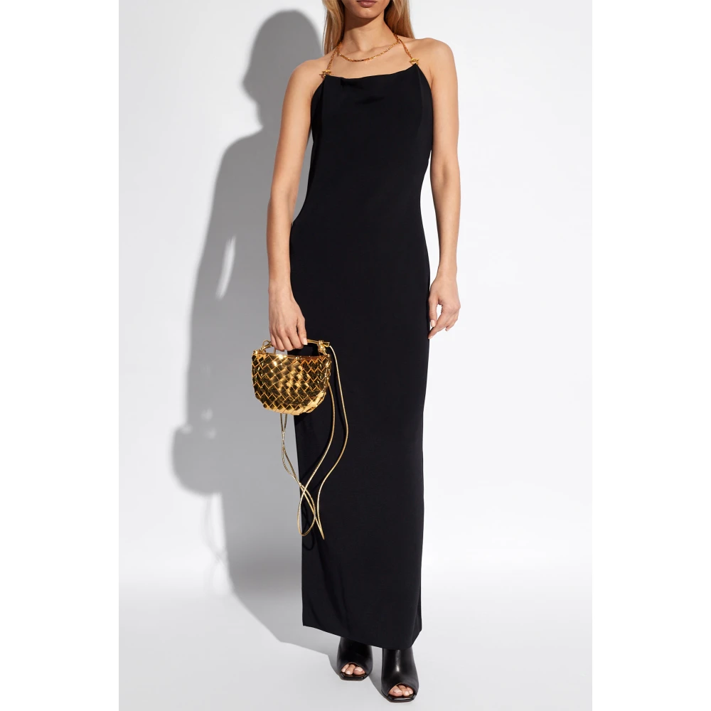 Bottega Veneta Halternek jurk Black Dames