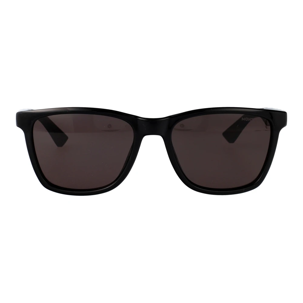 Montblanc Men's Black Stylish Sunglasses For - Sunglasses - 55 Mm - Accessories