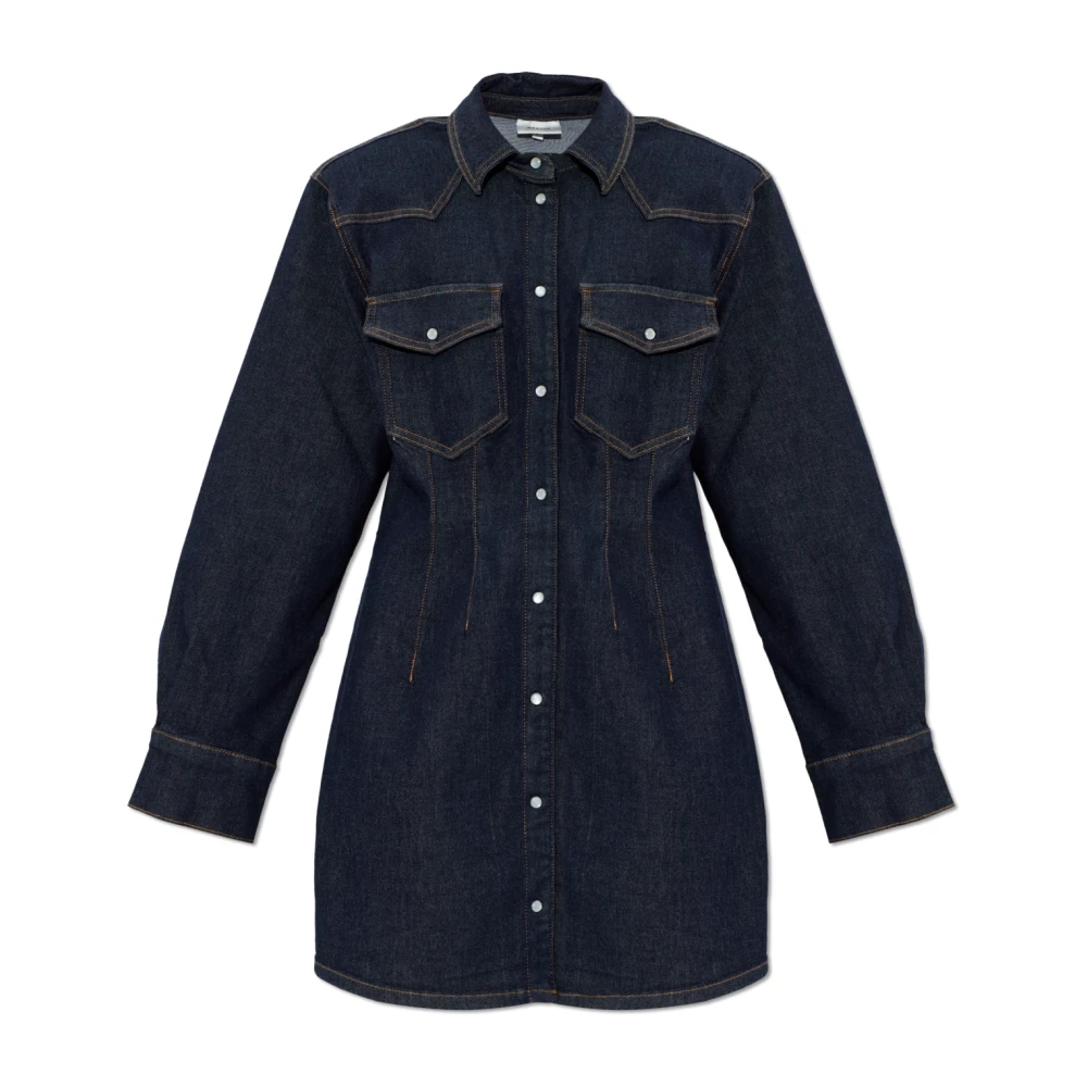 Gestuz Women's Blue Gzmae Denim Dress - Shirt Dresses - S - Dresses