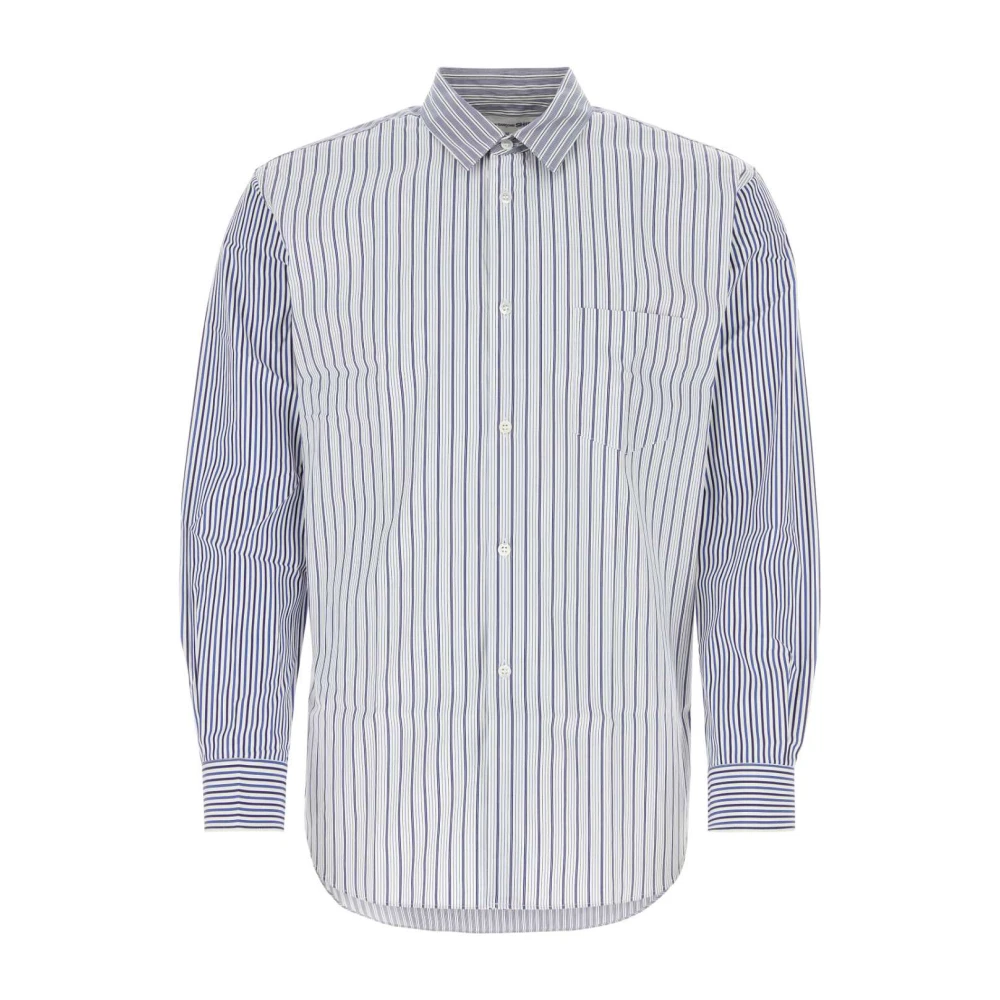 Comme des Garçons Stijlvol Geborduurd Poplin Overhemd Multicolor Heren