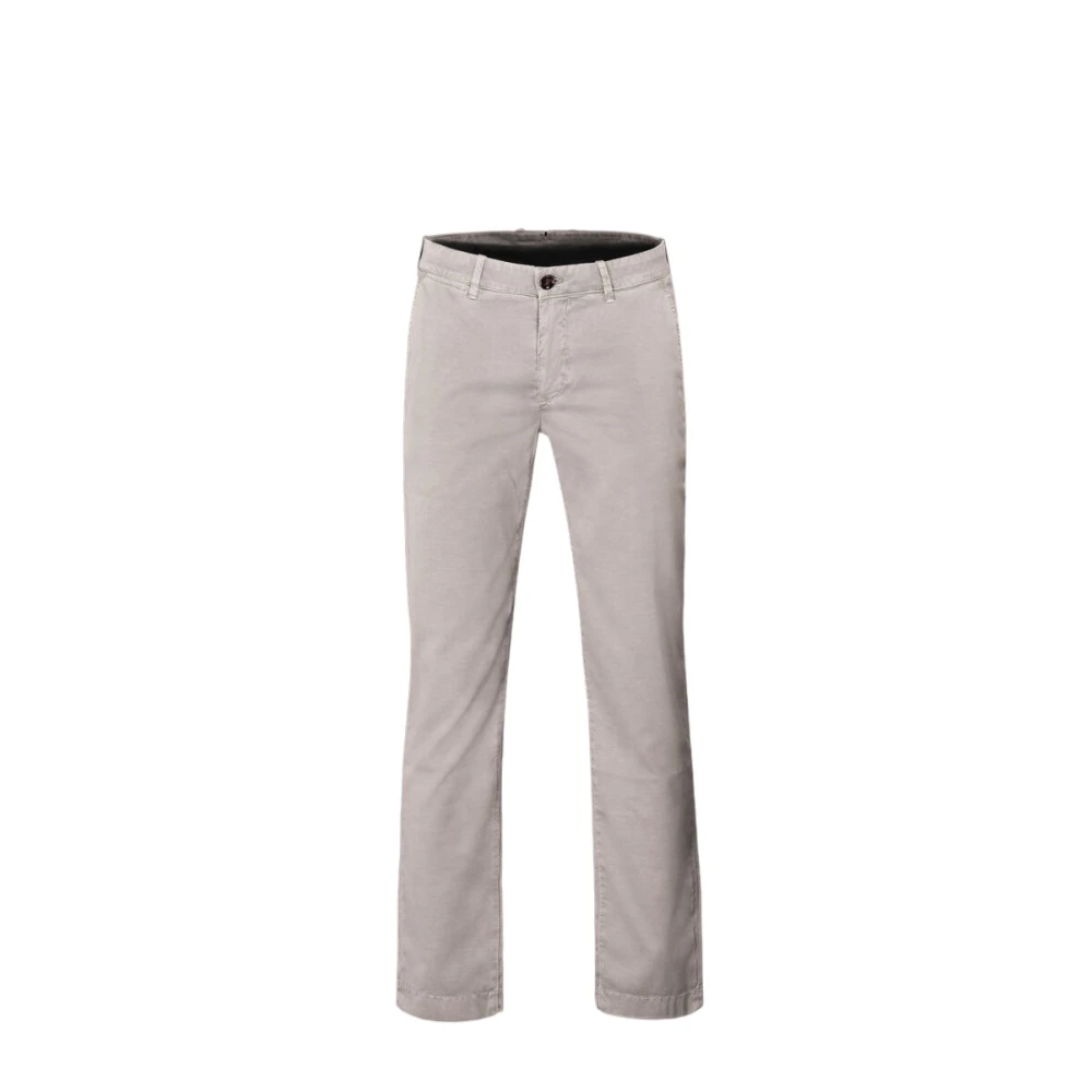 Moorer Men's Beige Chinos, 2XL, Filicudi-Sec Chino Trousers