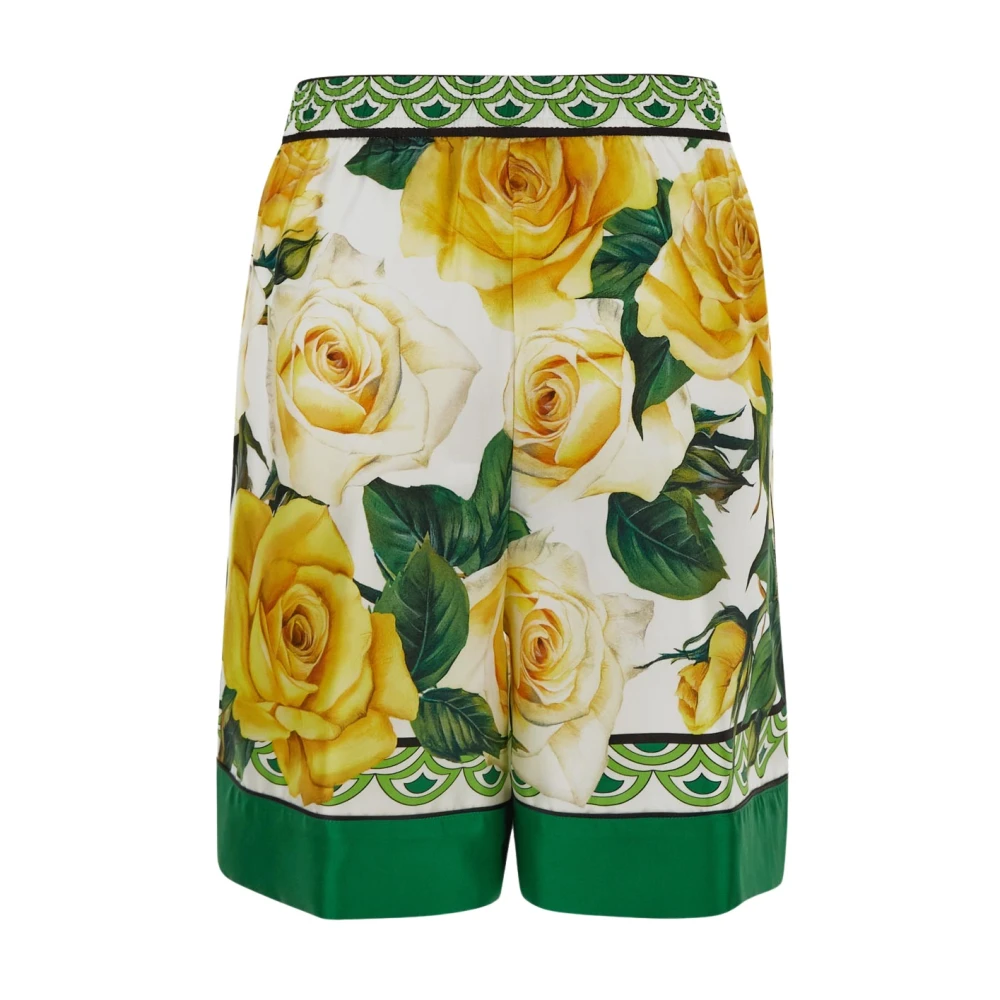 Dolce & Gabbana Damesmode Shorts Yellow Dames