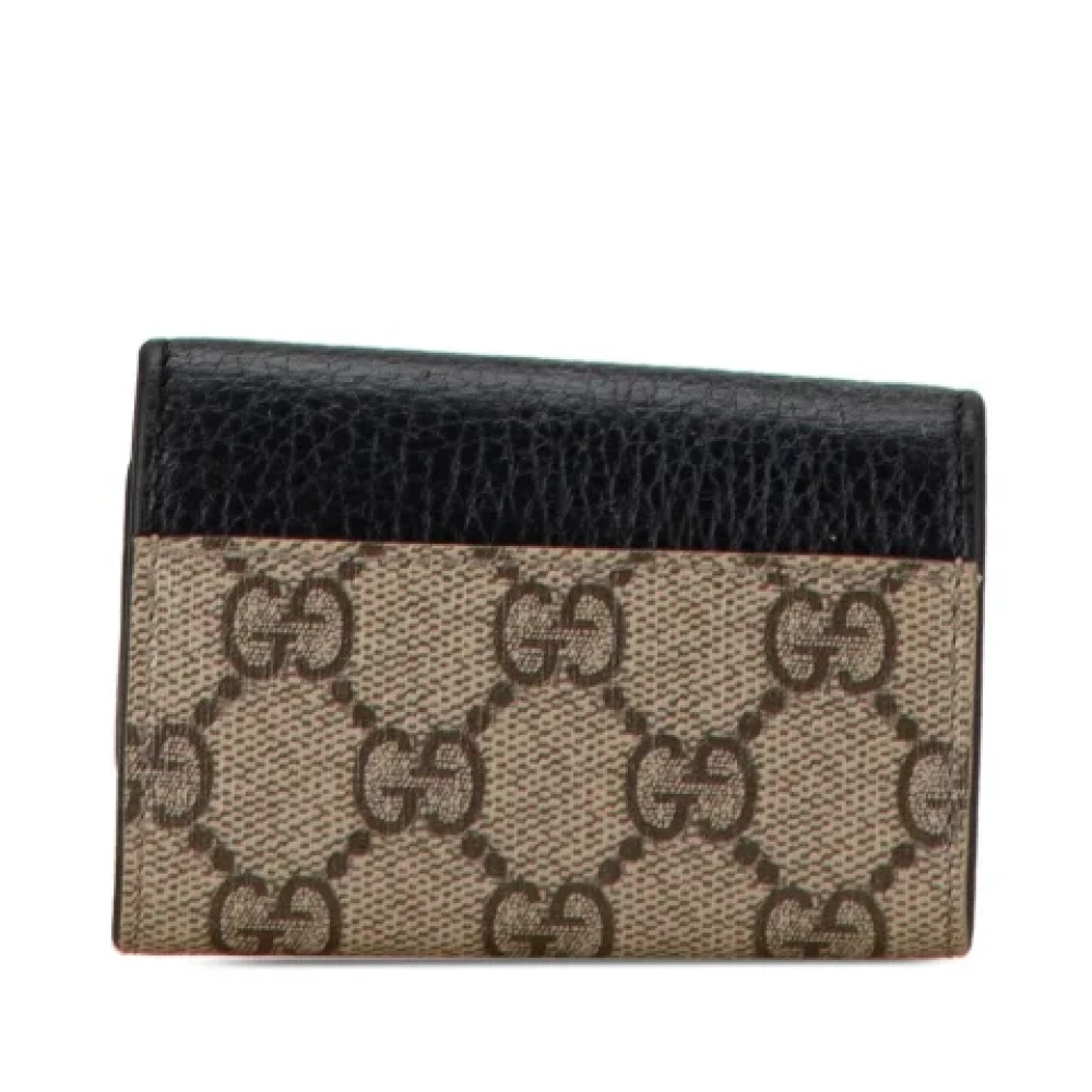 Gucci Vintage Pre-owned Canvas key-holders Beige Dames
