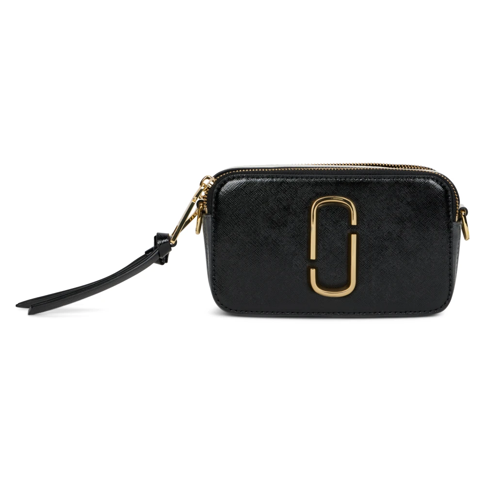 Marc Jacobs Donna Black Multi Borsa The Snapshot In Pelle - Immagine 4