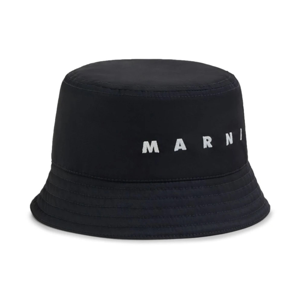 Marni Zwarte Hoed Black Heren