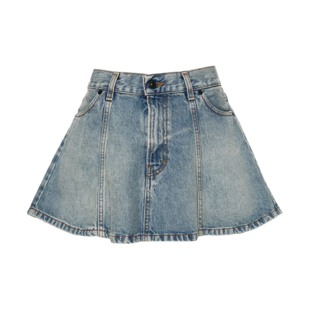 Haikure Blauwe Denim Shorts voor Vrouwen Blue Dames