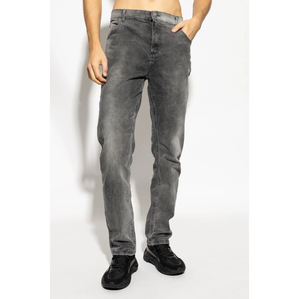 Balmain Jeans in regular fit Gray Heren