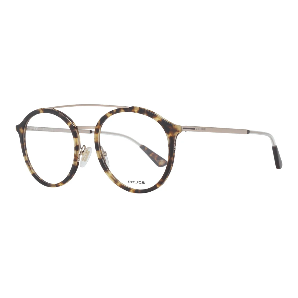Police Men's Brown Aviator Optical Frames