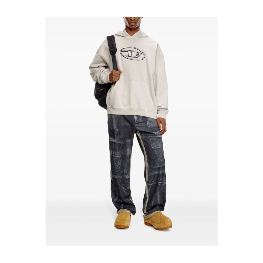 Diesel Stijlvolle Sweaters en Gebreide Kleding Beige Heren
