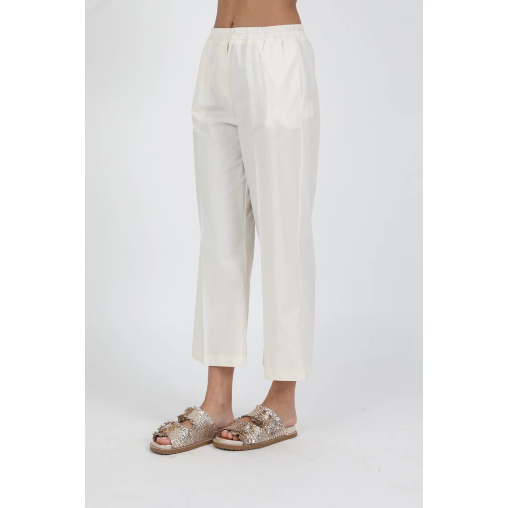 MeiMeiJ Stijlvolle broek voor mannen Beige Dames