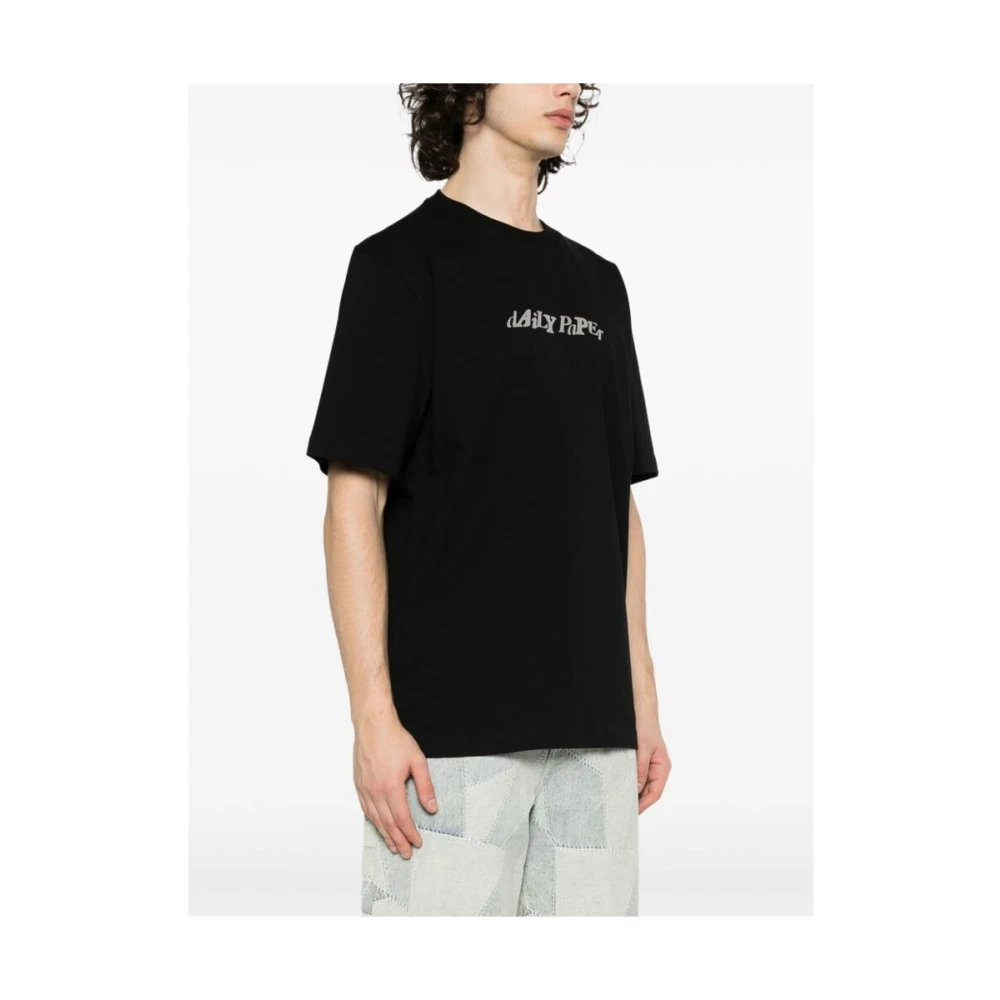 Daily Paper T-Shirts Black Heren