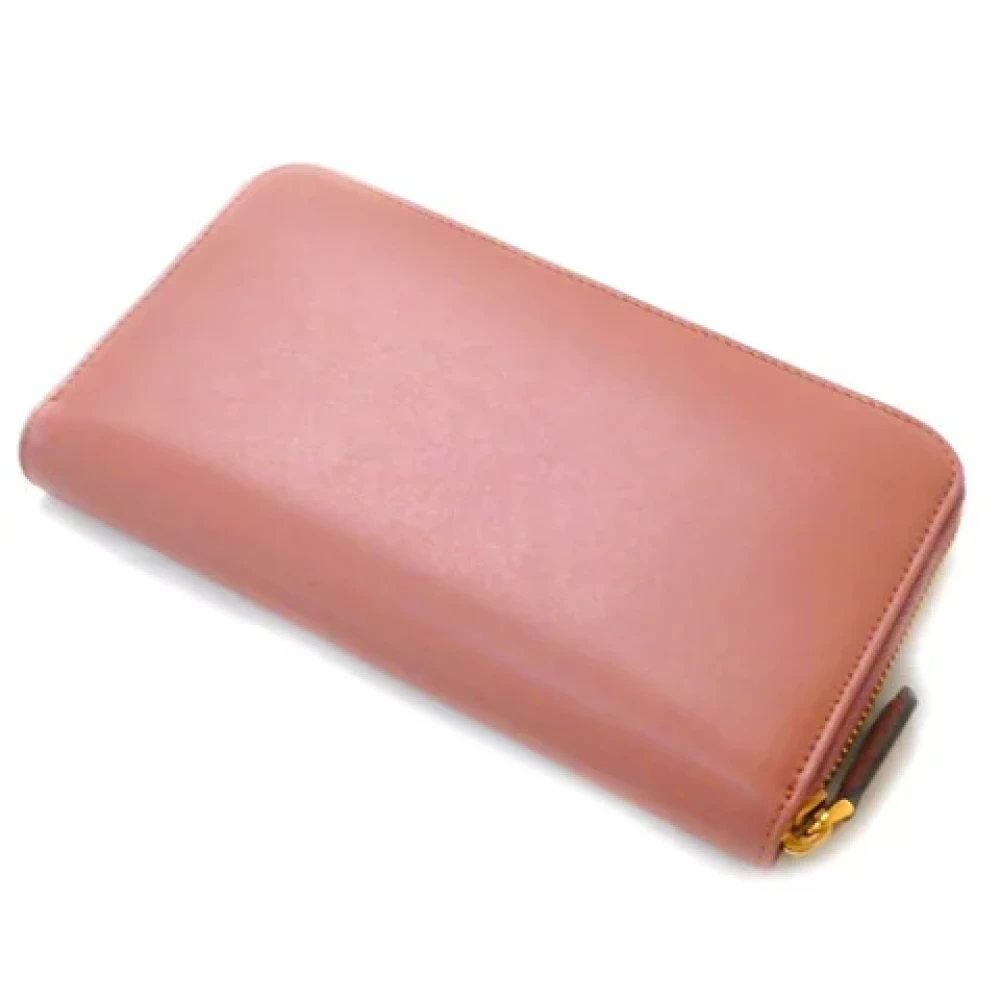 Fendi Vintage Pre-owned Leather wallets Pink Dames