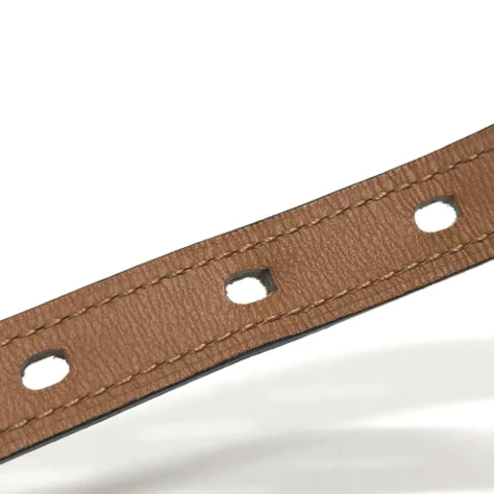 Hermès Vintage Pre-owned Leather belts Brown Dames