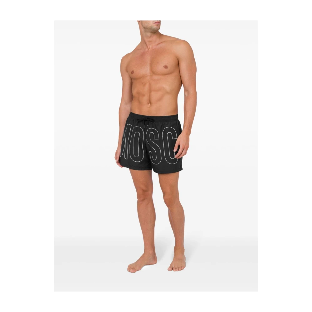 Moschino Zwart Zee Kleding Stijlvol Black Heren