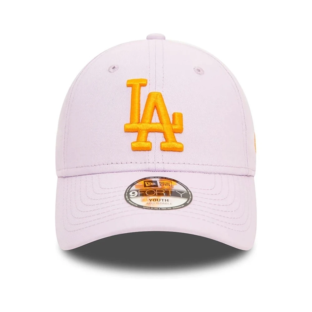 new era Paarse Dodgers Jeugd League Pet Purple Heren