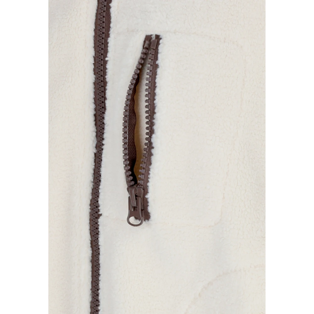Acupuncture Teddybeer Fleecejas Room Beige Heren